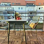 Apartmán Forestier - T2 Cosy Avec Terrasse & 2 Parkings Privatifs -centre Colmar
