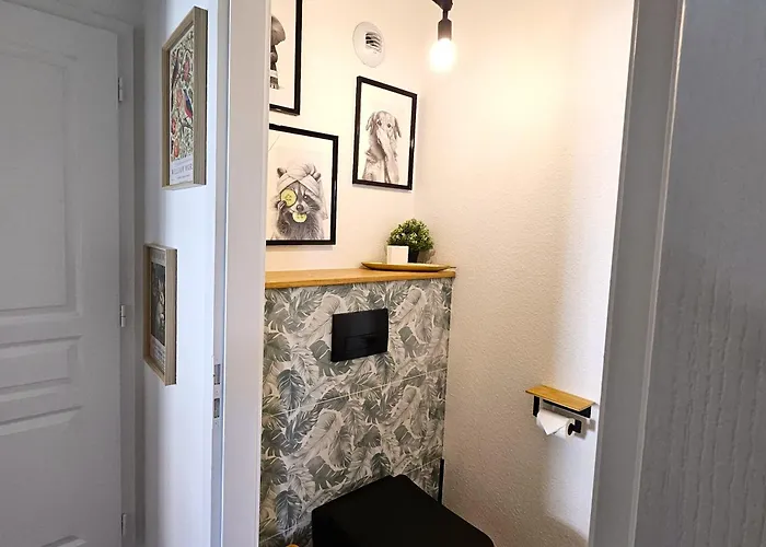 Forestier - T2 Cosy Avec Terrasse & 2 Parkings Privatifs -centre Apartmán Colmar